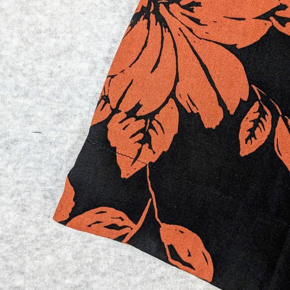 Free People The Perfect Sundress Small Floral Button Front Midi Boho Brown Black - Picture 9 of 14